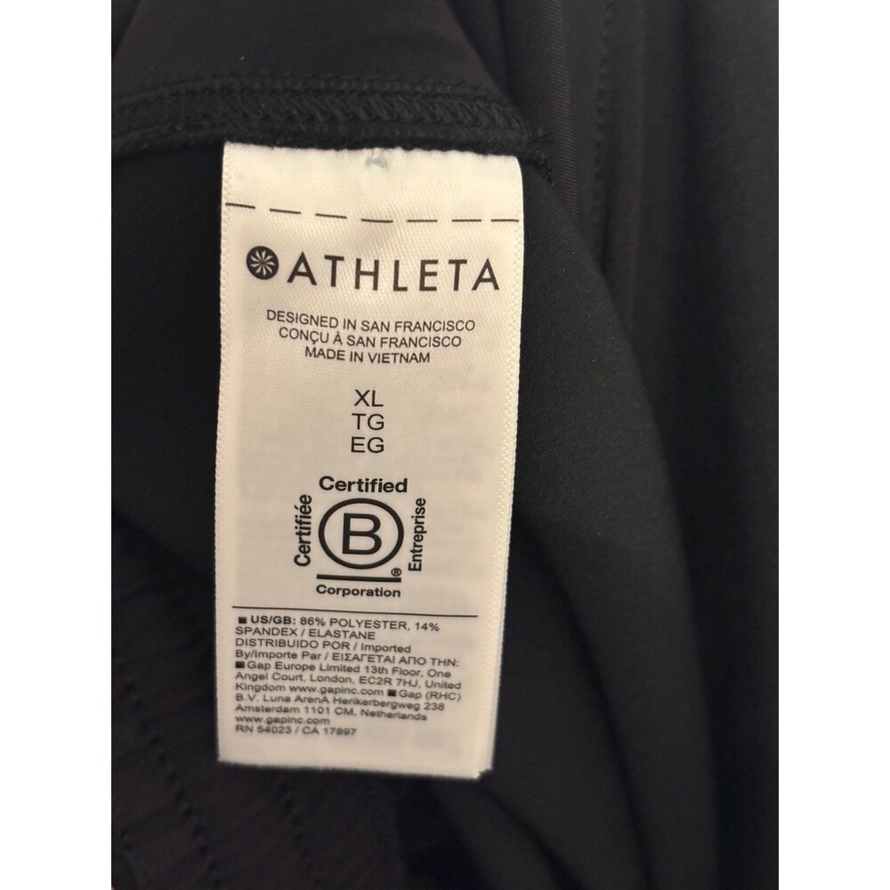 Athleta Promenade High Rise Cargo Pant Black XL NWT - Picture 5 of 7